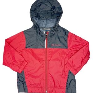 Columbia Hooded Windbreaker Size 2T